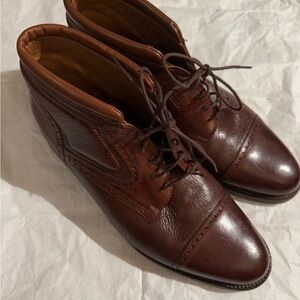 Johnson & Murphy Italian Classic Brown Leather Men's Boots